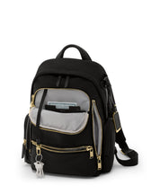 TUMI Voyageur Celina Medium Backpack - Black/Gold