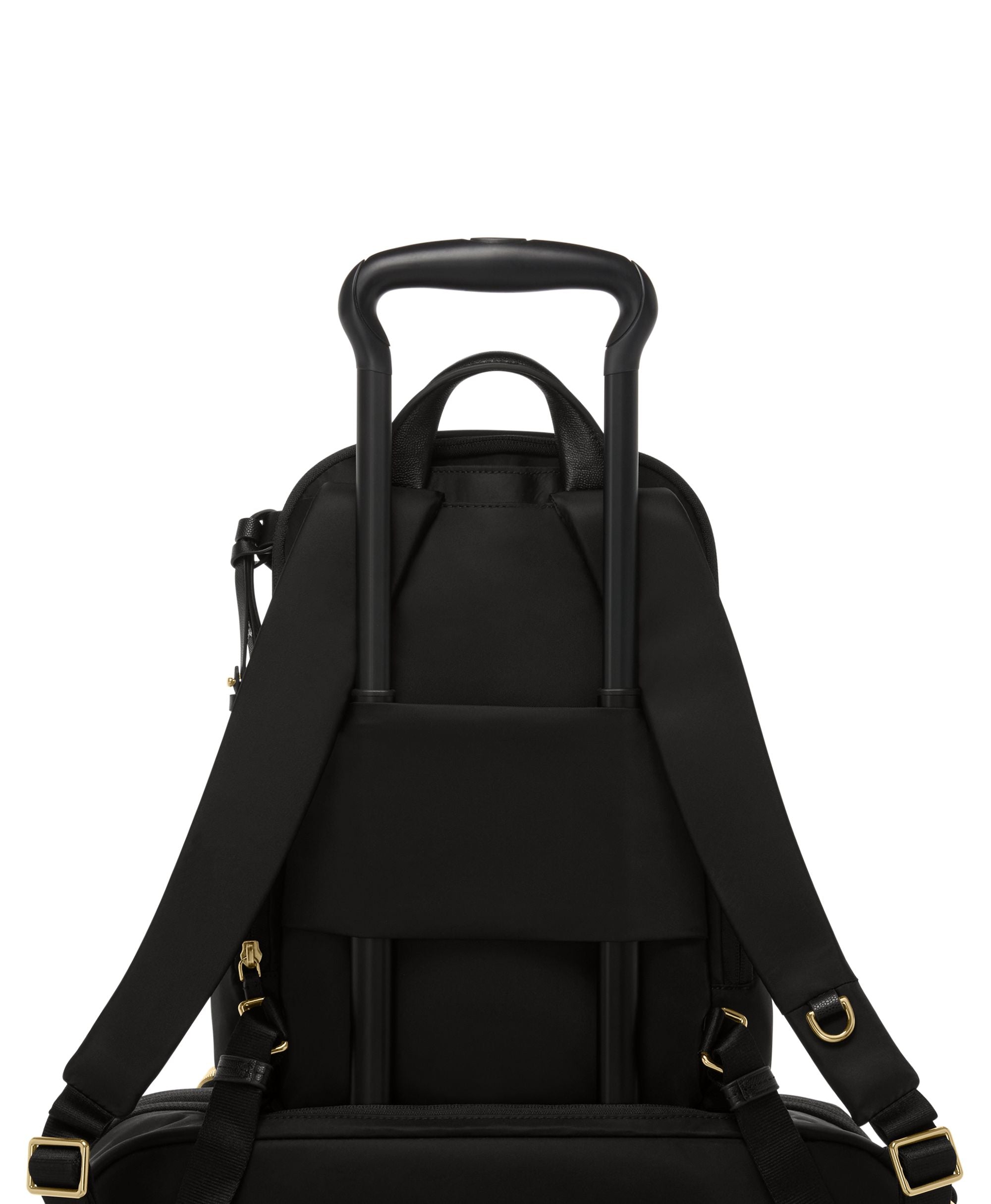 TUMI Voyageur Celina Medium Backpack - Black/Gold