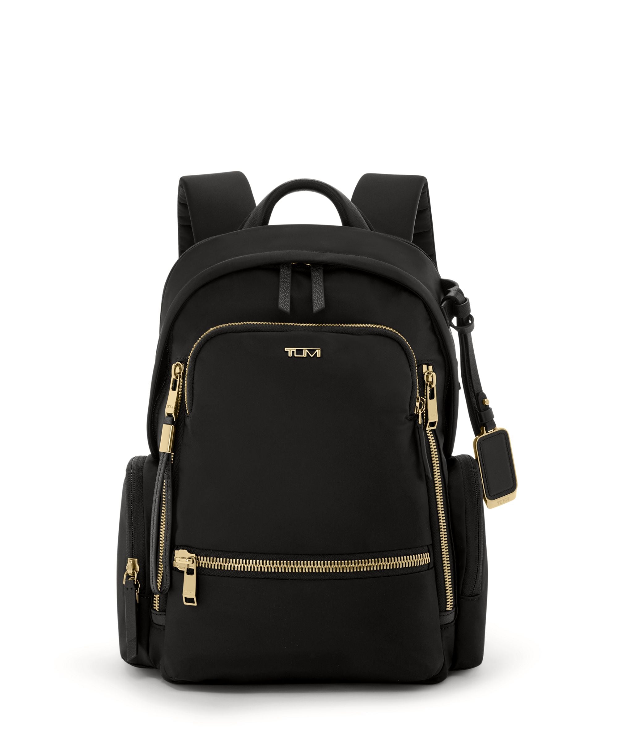 TUMI Voyageur Celina Medium Backpack - Black/Gold