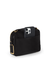 TUMI Voyageur Teghan Crossbody - Black/Gold