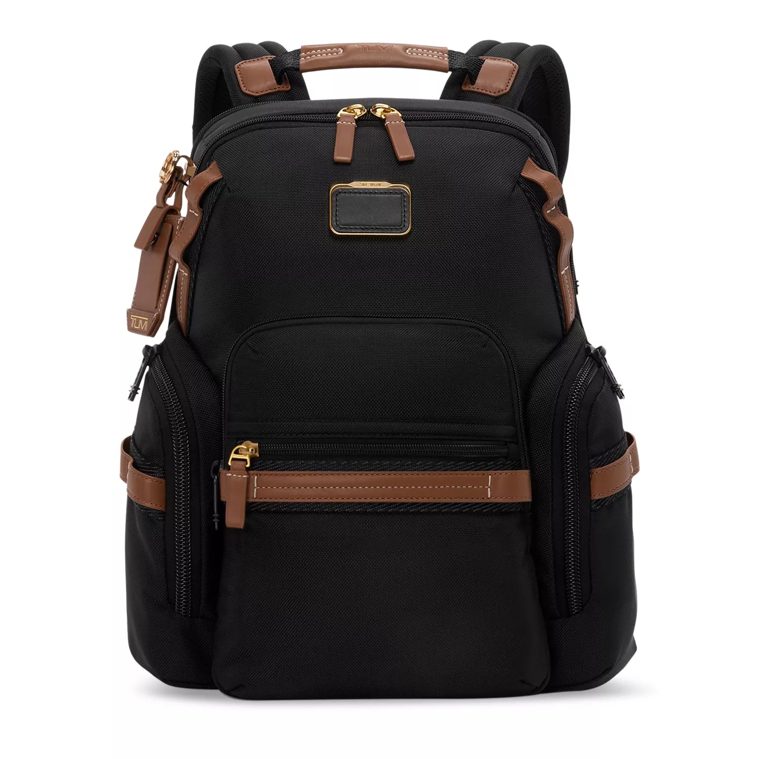 TUMI Alpha Bravo Navigation Backpack -Black/Bridle Irv's Luggage TUMI Alpha Bravo Navigation Backpack -Black/Bridle Irv's Luggage