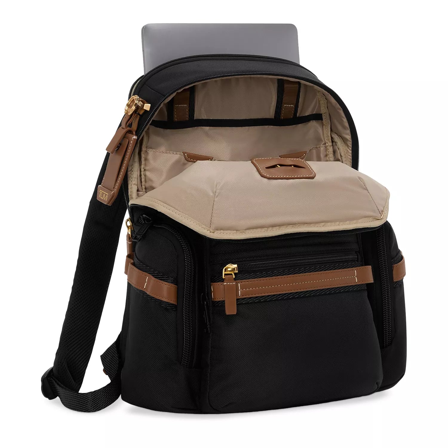 TUMI Alpha Bravo Navigation Backpack -Black/Bridle Irv's Luggage TUMI Alpha Bravo Navigation Backpack -Black/Bridle Irv's Luggage
