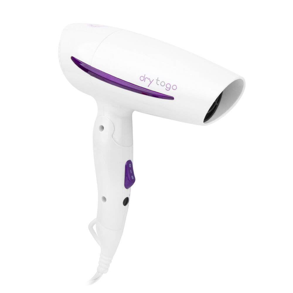Tiri Pro Dual Voltage Travel Hair Dryer - White