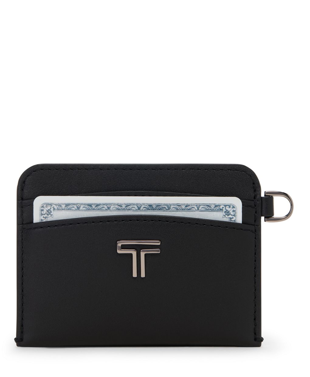 Tumi Belden Card Case - Black Gunmetal – Irv's Luggage
