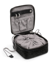 TUMI Belden Leather Jewelry Case -  Shiny Black