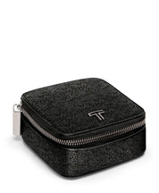 TUMI Belden Leather Jewelry Case -  Shiny Black