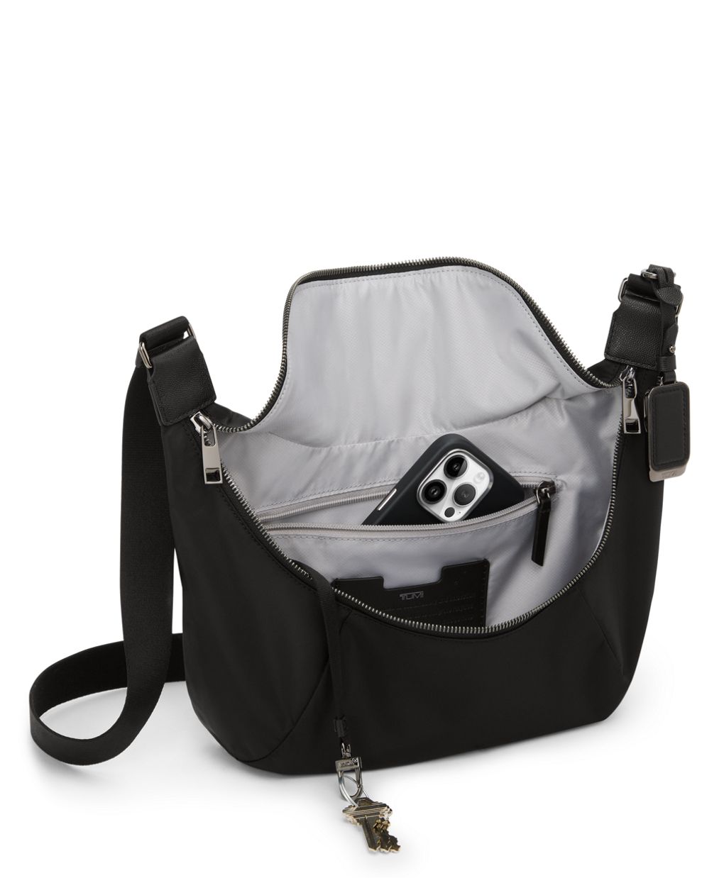 Tumi Voyageur Alabama Crossbody/Sling - Black/Gunmetal