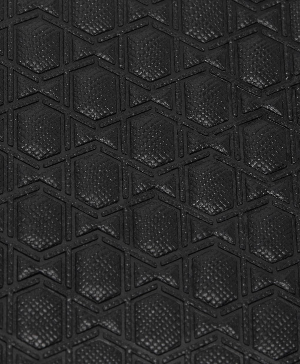 TUMI Nassau Double Billfold - Black Textured Monogram