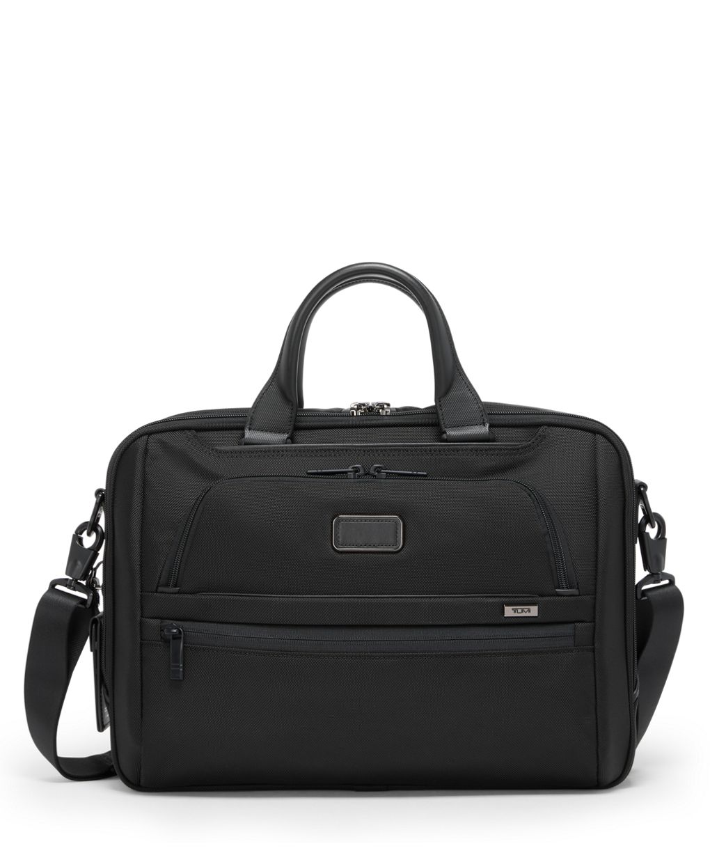 TUMI ALPHA Medium 15" Briefcase - Black