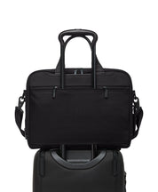 TUMI ALPHA Medium 15" Expandable Briefcase - Black