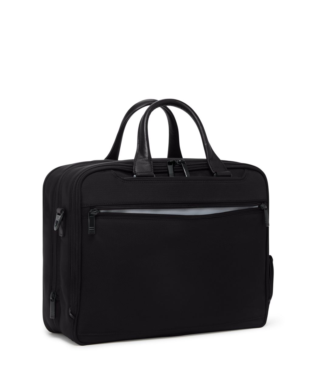 TUMI ALPHA Medium 15" Expandable Briefcase - Black