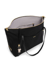 Tumi VOYAGEUR Q Tote -Black/Gold