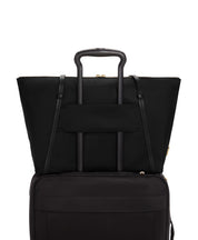Tumi VOYAGEUR Q Tote -Black/Gold