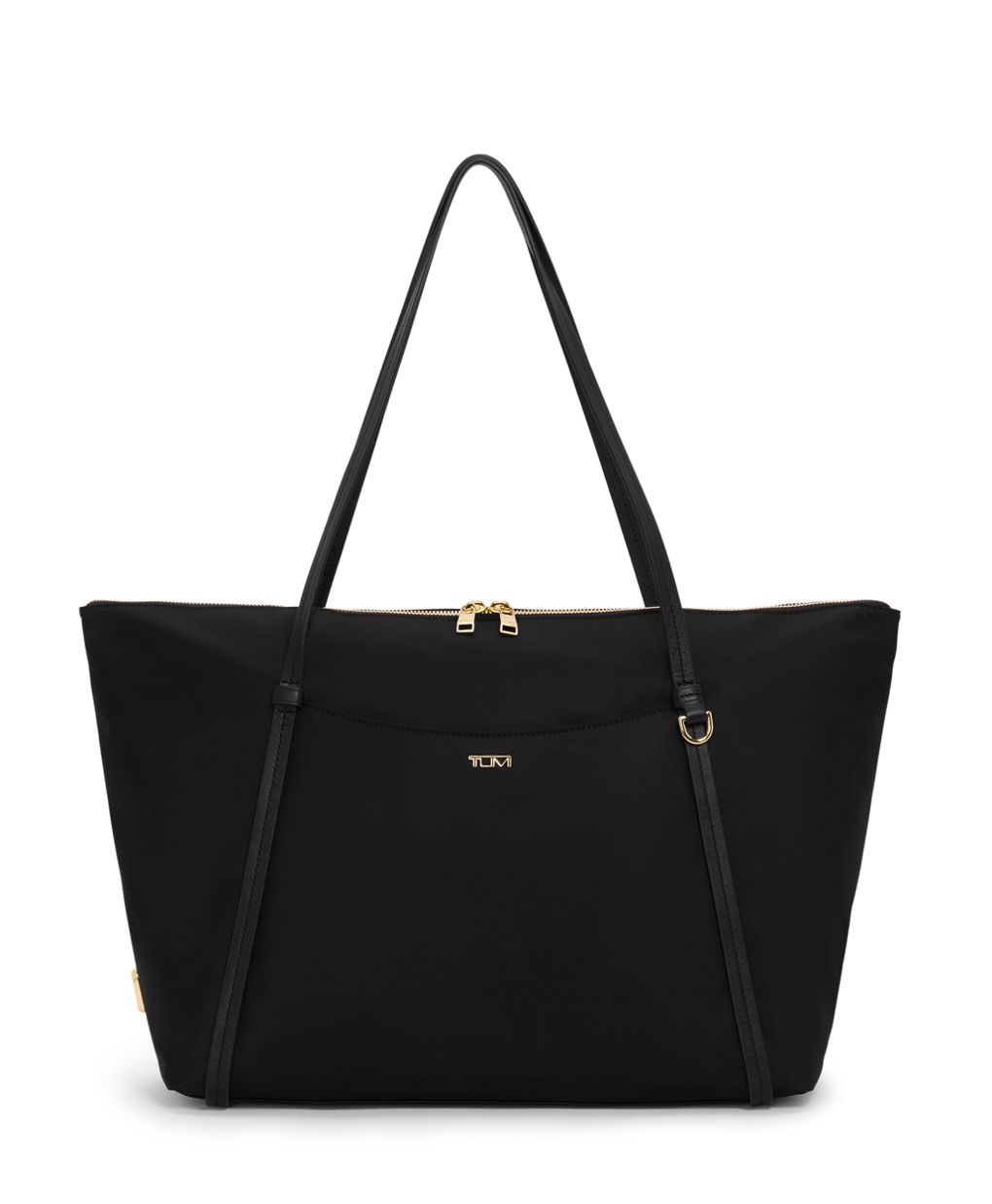 Tumi VOYAGEUR Q Tote -Black/Gold