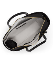 TUMI Voyageur Valetta Large Tote - Black/Gold