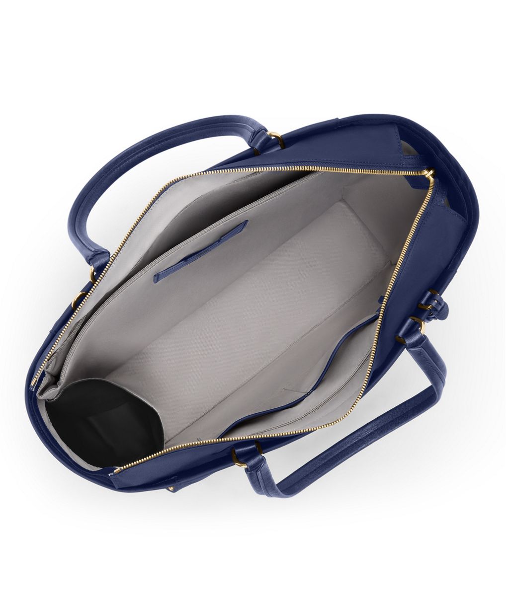 TUMI Voyageur Valetta Large Tote - Indigo/Light Gold