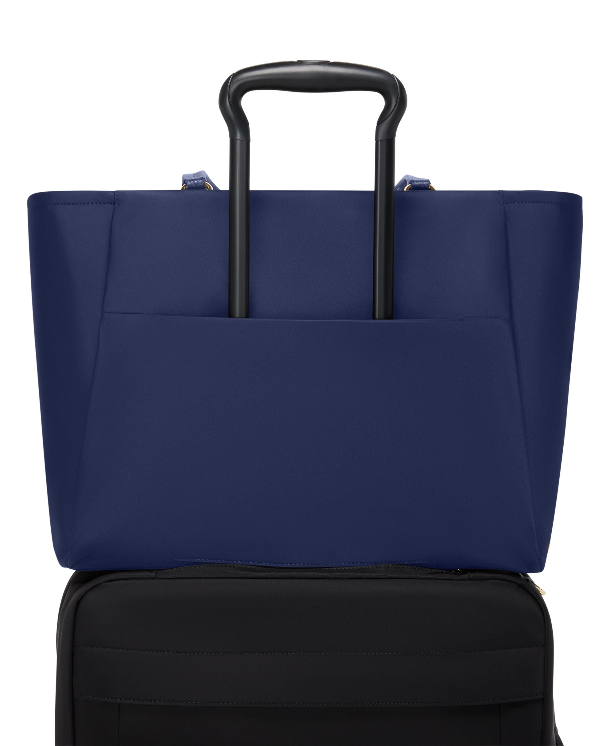 TUMI Voyageur Valetta Large Tote - Indigo/Light Gold