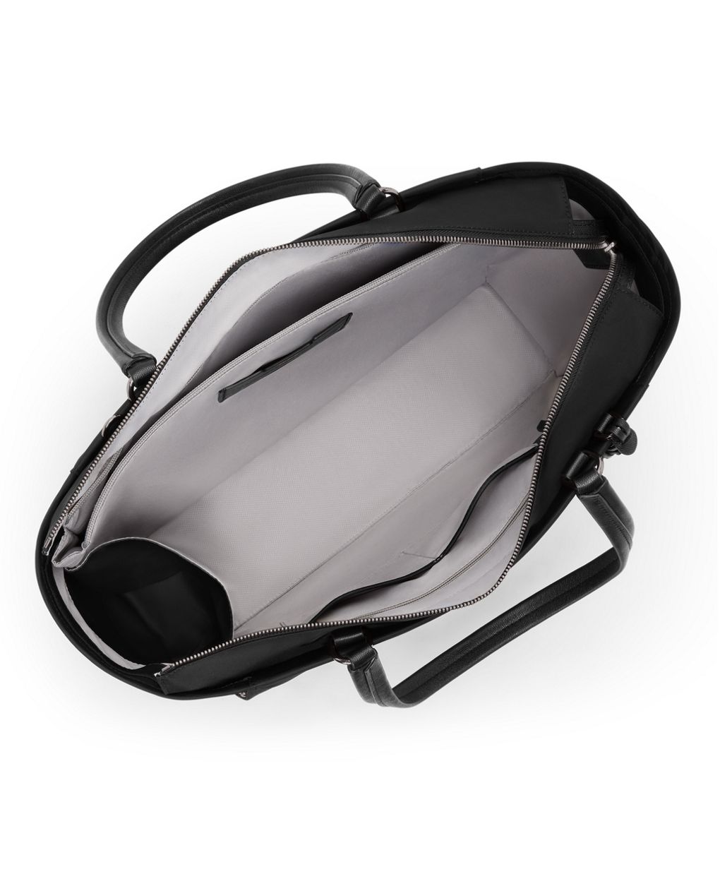 TUMI Voyageur Valetta Large Tote -Black/Gunmetal