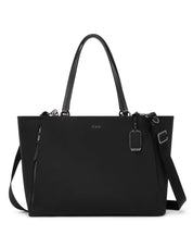 TUMI Voyageur Valetta Large Tote -Black/Gunmetal