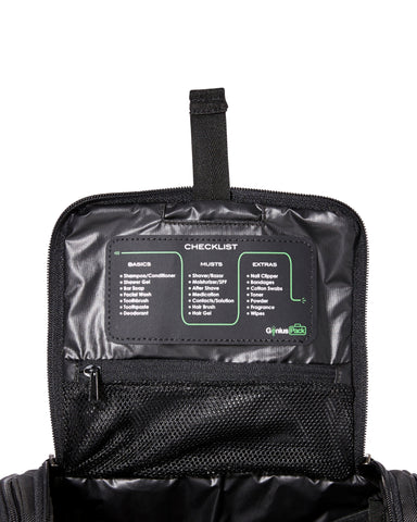 Genius Pack Brilliant Hanging Toiletry Kit - Black