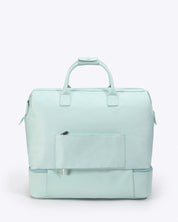 NOBL Travel Drop Bottom Weekender Bag - Powder Blue