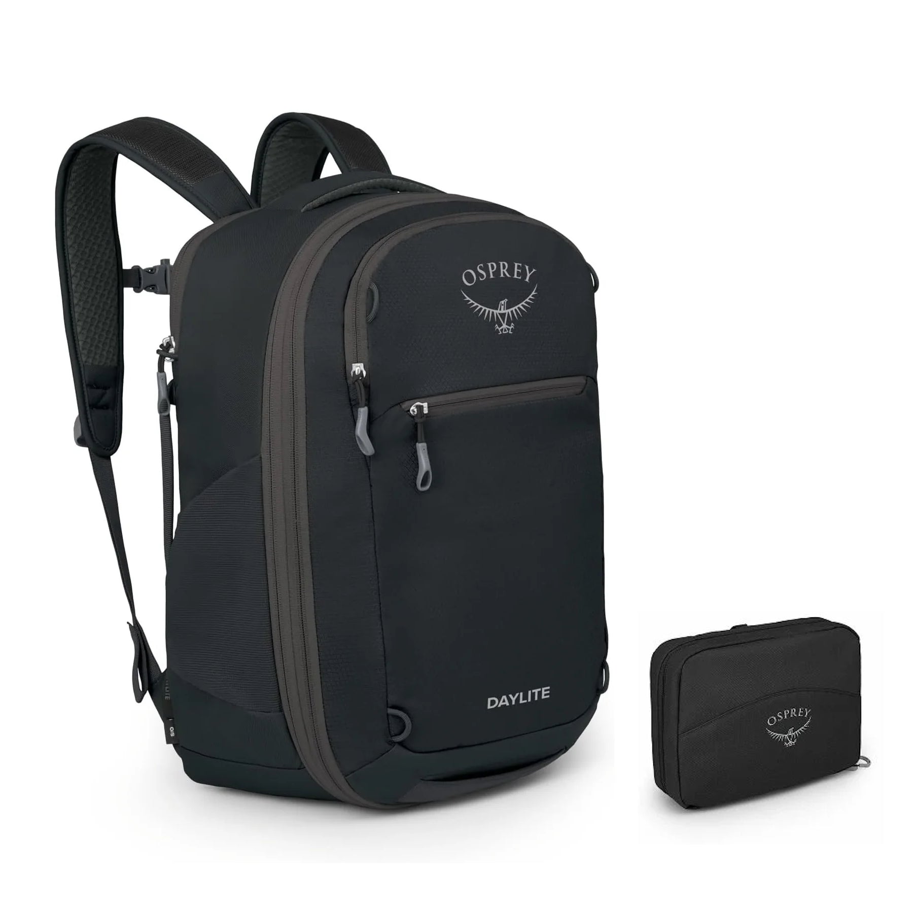 Osprey Daylite Travel Set – Travel Backpack 26+6L + Hanging Toiletry Kit – Black