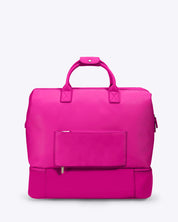 NOBL Travel Drop Bottom Weekender Bag - Hot Pink