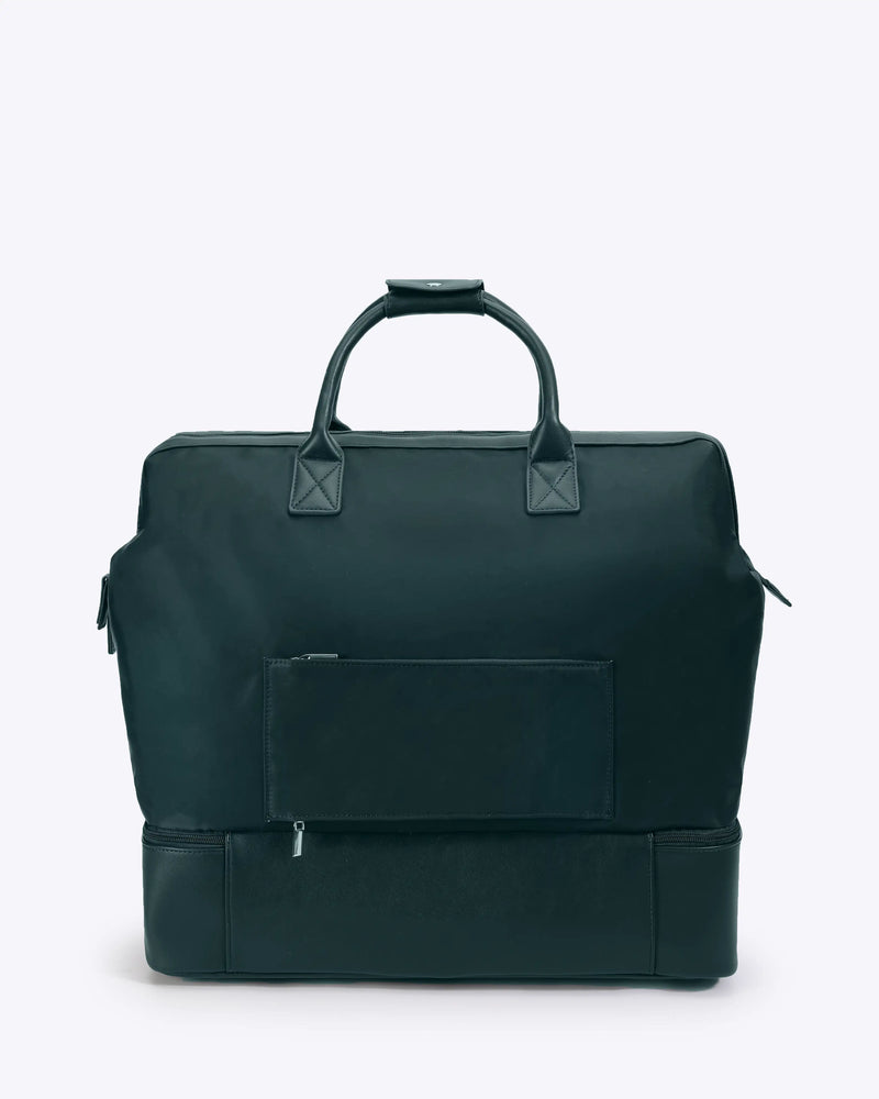 NOBL Travel Drop Bottom Weekender Bag - Forest Green