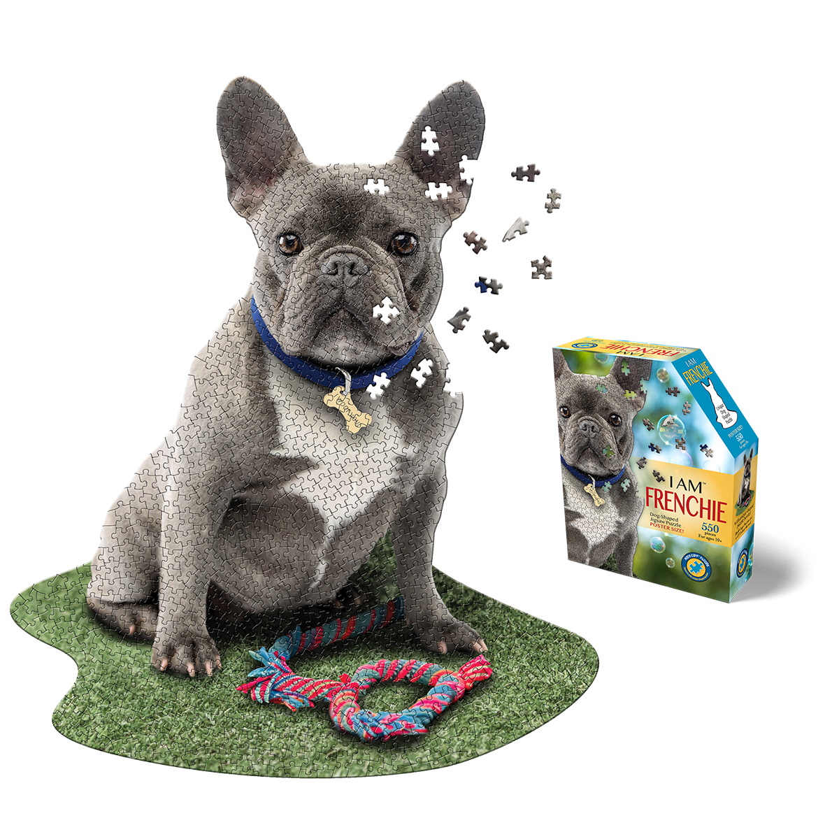 Madd Capp Puzzles I AM Frenchie 550 Piece Puzzle