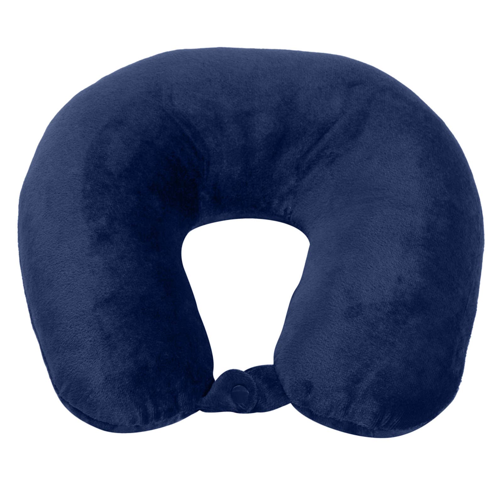 Wolf Essentials Fiber Filled Travel Neck Pillow - Navy