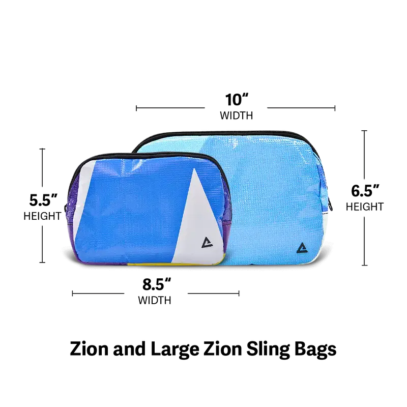 Rareform Zion Sling Bag - Purple/Black