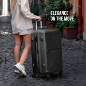 Feelway Luggage 20" Expandable Carry On - Black