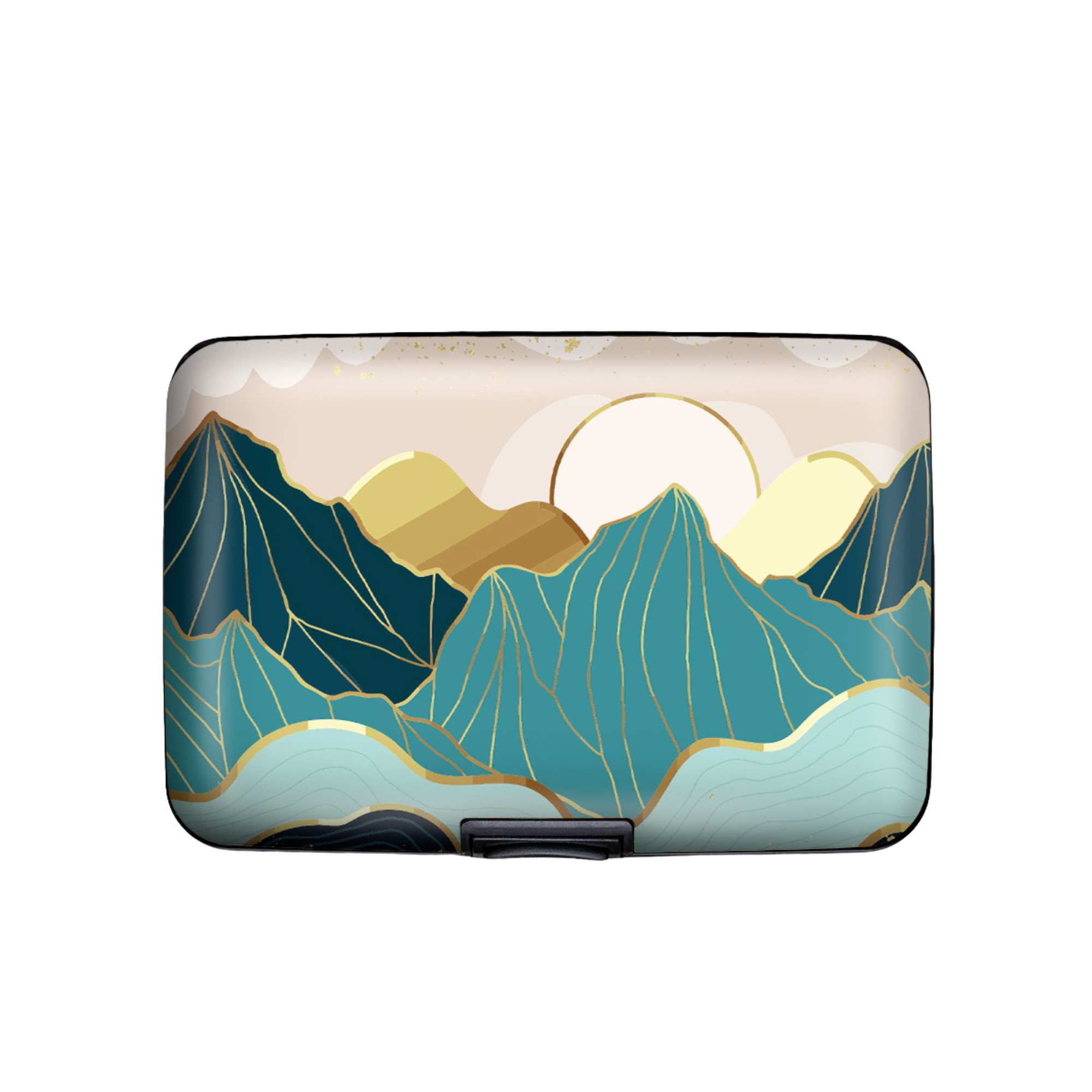 Monarque Enameled Mountain Armored Wallet