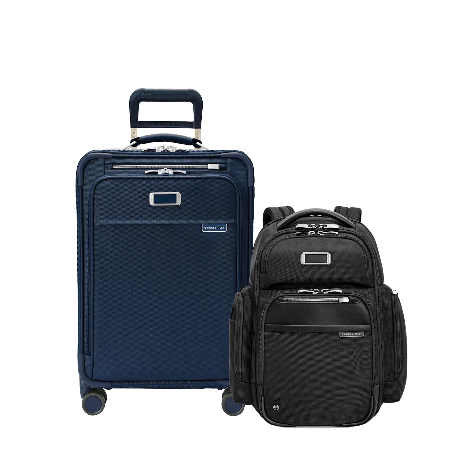 Briggs & Riley Business Trip Set: Carry On + Large Backpack