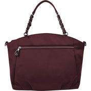 Travelon Parkview Anti-Theft Satchel Crossbody Bag -  Wine