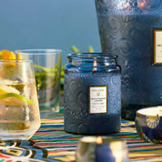 Voluspa  18 oz Large Jar Candle - Mediterranean Lemon