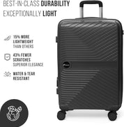 Feelway Luggage 24" Expandable Spinner - Black