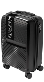 Feelway Luggage 24" Expandable Spinner - Black