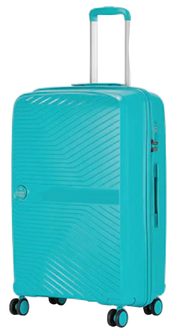 Feelway Luggage 24" Expandable Spinner - Sky Blue