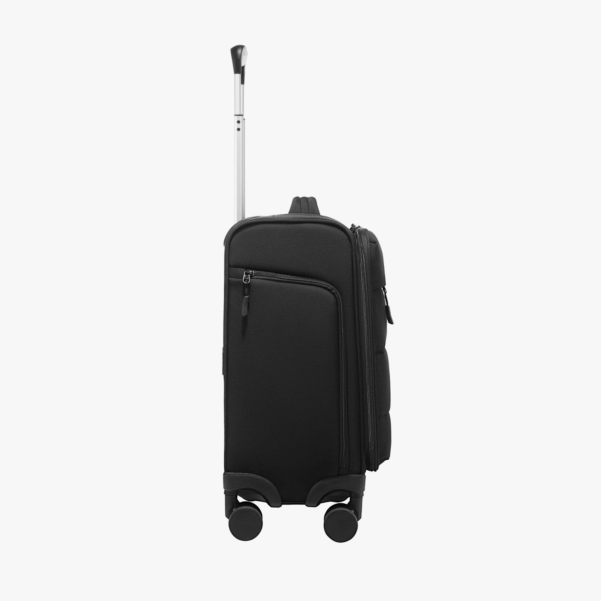 Luggex Underseat Carry-On 16" Soft Shell - Black