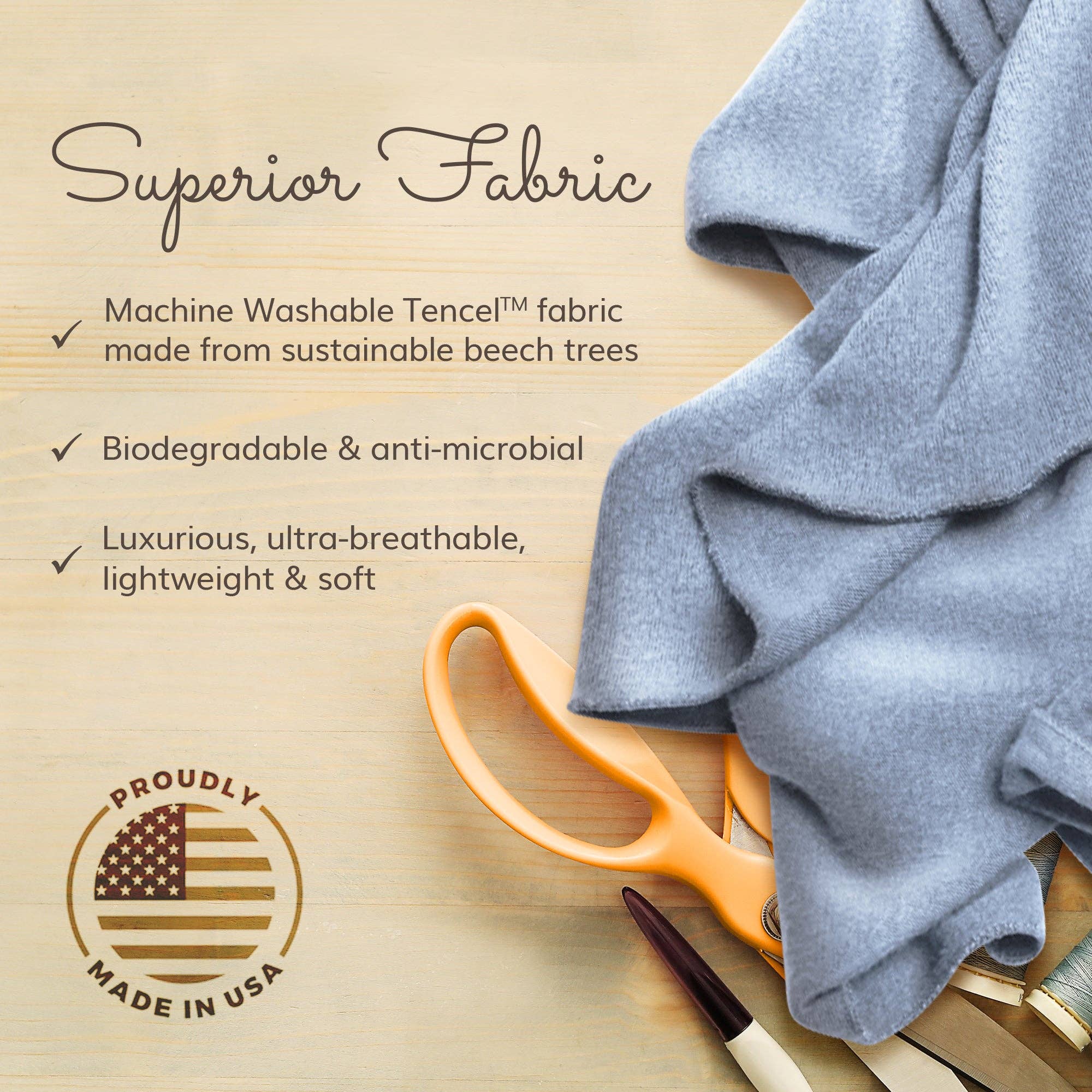 The Wayfarer Travel Wrap UPF 50+ - Serenity Blue
