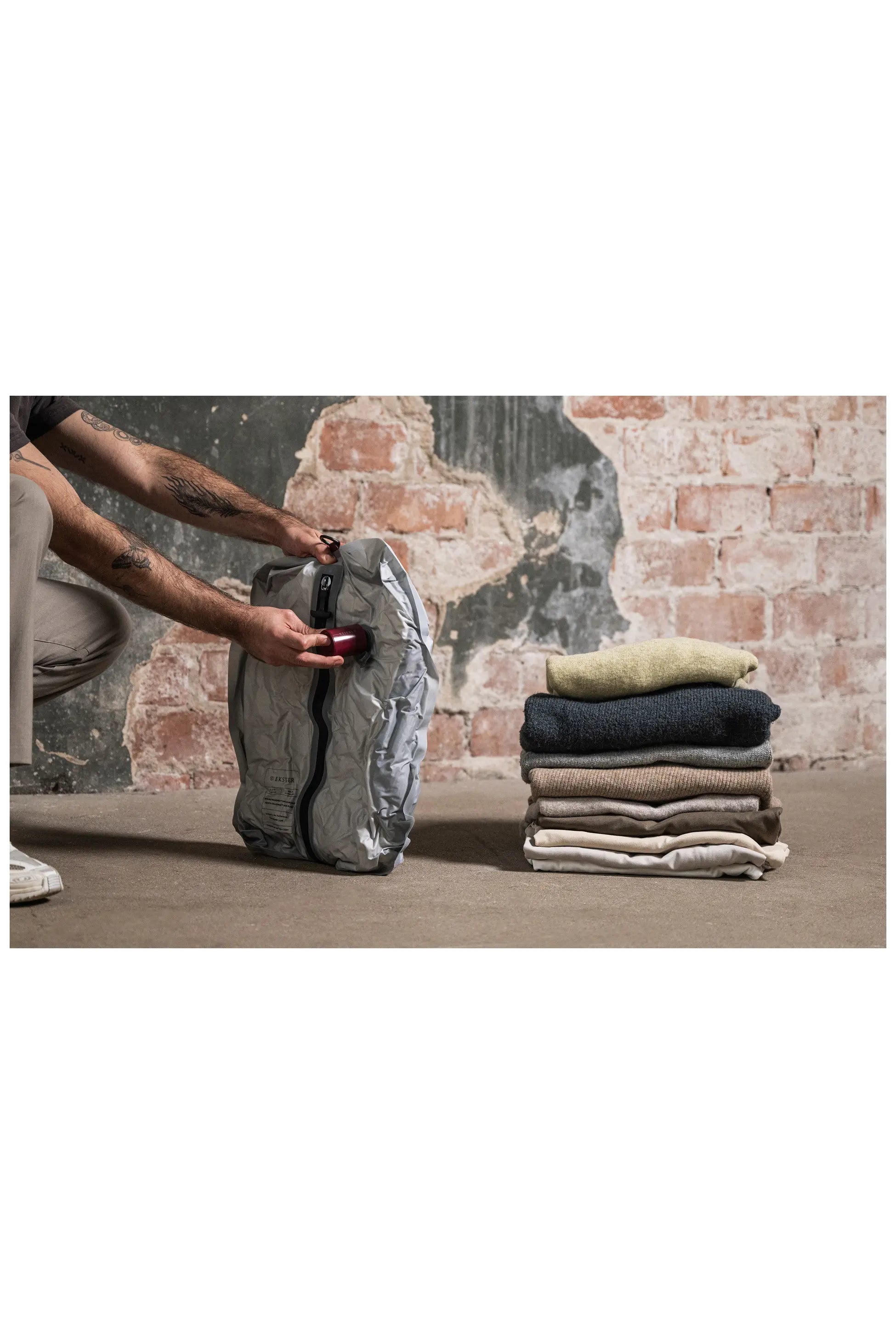 Ekster TravelPack™ Vacuum Bag - Clear