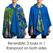 RainCaper - Van Gogh "Irises" Reversible Rain Cape