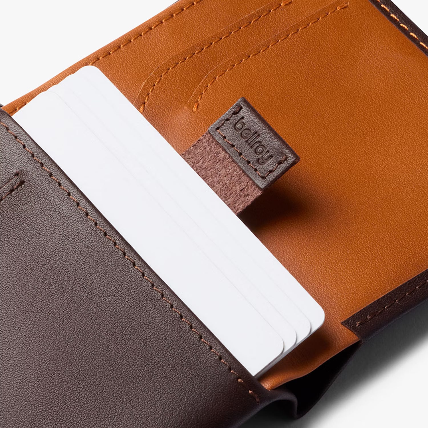 bellroy note sleeve wallet in caramel Bellroy