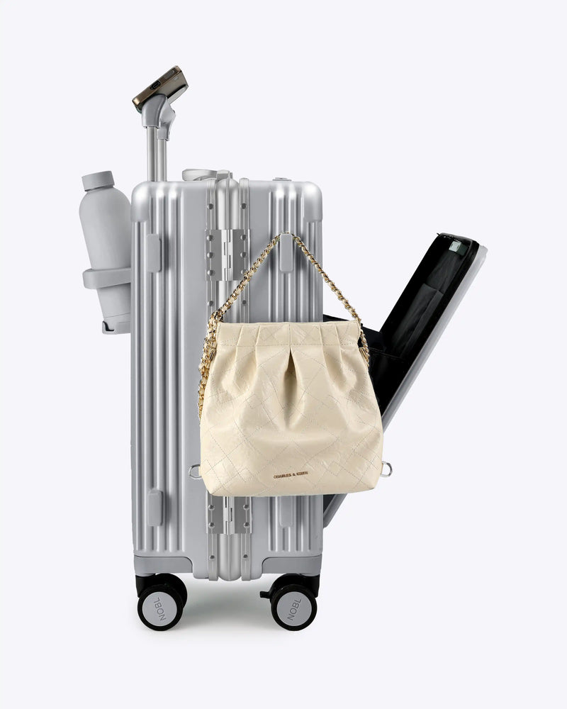 NOBL Travel Stainless Steel Water Bottle - Silver