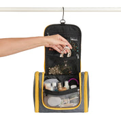 Biaggi Hangmates Hanging Toiletry ZipCube - Black/Yellow