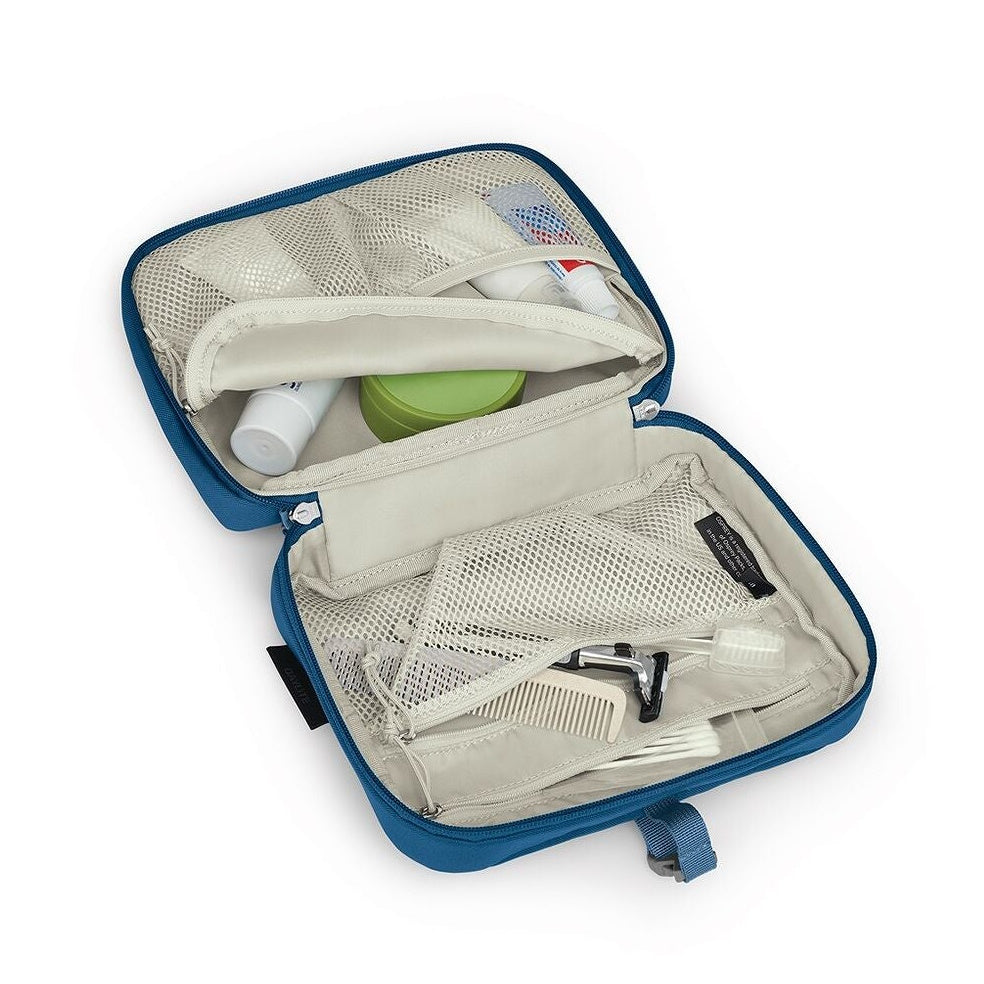 Osprey Daylite Travel Set – Travel Backpack 26+6L + Hanging Toiletry Kit – Nightshift Blue