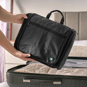 Pavilia Classic Hanging Toiletry Bag: Black