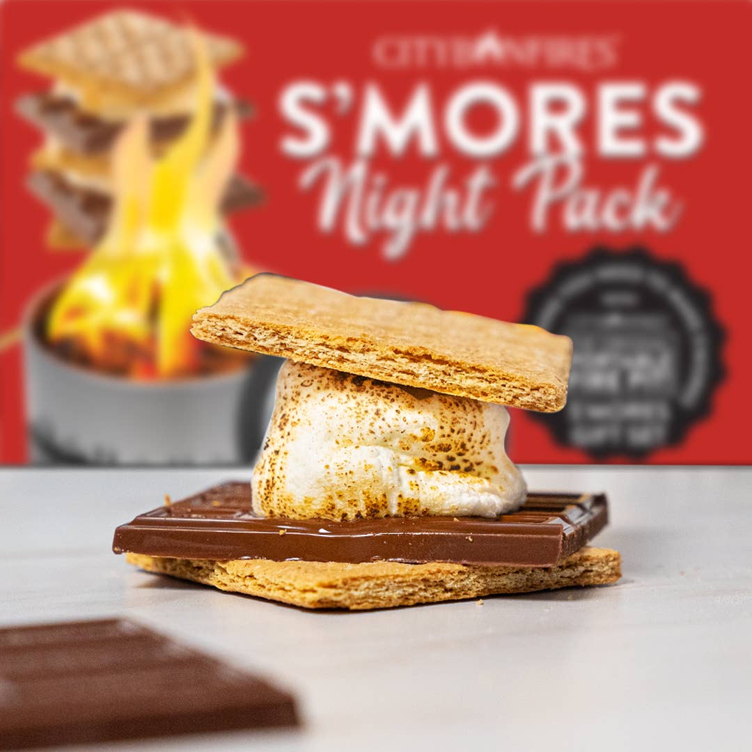 City Bonfires S'mores Night Pack: Mini Chocolate Bars