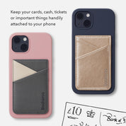 If USA Bookaroo Phone Pocket - Charcoal